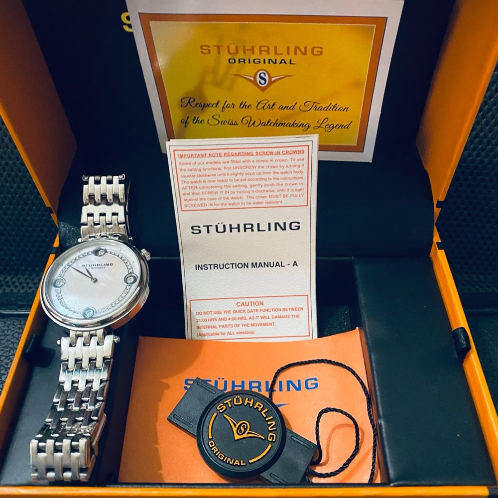 New Stuhrling Watch. Absolutely gorgeous! Retail $295.00